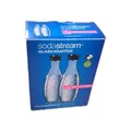 Produktbild: SodaStream Glaskaraffen - Transparent/Schwarz, 0,7L, 2er-Pack