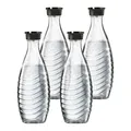 Produktbild: SodaStream 4 x 0,7L Glaskaraffen Ersatzflaschen geeignet für CRYSTAL & PENGUIN