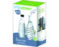 Produktbild: SODASTREAM Glaskaraffe 0,7L, 2er-Pack Wasserflasche Transparent NEU + OVP