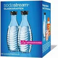 Produktbild: SodaStream DuoPack Glaskaraffe Ersatzflaschen für Crystal Penguin 2 x 0,6 L