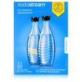 Produktbild: SodaStream Glaskaraffen 2x 0,6L - Glasflaschen, Ersatzflaschen (1er Pack)