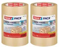 Produktbild: tesa Packband, beste tesa PVC Qualität, transparent, 66m x 50mm, 3 Rollen (66m:50mm | 6 Rollen, transparent)
