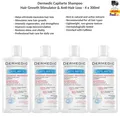 Produktbild: Dermedic Capilarte Shampoo Haarwachstums-Stimulator & Anti-Haarausfall 4x300ml