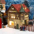 Produktbild: Gärtner Pötschke Miniatur-Weihnachtsdorf-Lichthaus Brauerei