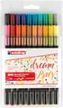 Produktbild: 20x Edding 1340 Brushpen Pinselstift Pinselmaler Fasermaler Kunst sortiert