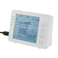 Produktbild: CO2-Messgerät Melder mit Ampel Temperatur- Luftfeuchtigkeitsanzeige LCD-Anzeige