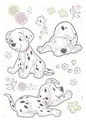 Produktbild: Komar Decosticker Friends Disney Dalmatiner 50 x 70 cm