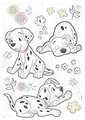 Produktbild: Komar Deco-Sticker von Disney - Best of Friends - Größe 50 x 70 cm, 20 Teile - Wandsticker, Aufkleber, Hunde, Dalmatiner, Wandtattoo, Kinderzimmer, Babyzimmer, Aufkleber - 14055h