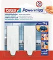 Produktbild: tesa Powerstrips-Haken, large trend, 2er-Pack, weiß