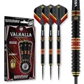 Produktbild: WINMAU Valhalla 22 Gramm Profi Stahlspitze Wolfram Dartpfeile mit Flüge und Stiele (Wellen)