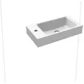 Produktbild: Kaldewei Puro 3162 Wand-Waschtisch 901206393001 weiss Perleffekt, Hahnlochbank links, o. Überlauf