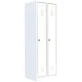 Produktbild: Spind 2 türig weiß kompl. montiert Metalspind Spindschrank Kleiderspind 510127