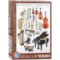 Produktbild: Eurographics 1000 Teile - Instrumente des Symphonieorchesters, 6000-1410, Mehrfarbig