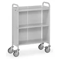 Produktbild: FETRA - Bürowagen 4871 Tischwagen Aktenwagen Ladefläche 720 x 350 mm    - grau -