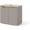 Produktbild: Vicco Waschbeckenunterschrank Marelle Greige/Artisan-Eiche 60 x 58 cm mit 2 Türen
