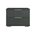 Produktbild: Nachtschrank  Easy Plus A ¦ schwarz ¦ Maße (cm): B: 52 H: 40 T: 38.0