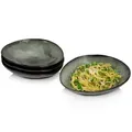 Produktbild: Sänger Pastateller, Dunkelgrün, Keramik, 4-teilig, kratzfest, Essen & Trinken, Geschirr, Teller, Pastateller