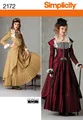 Produktbild: Simplicity 2172 Misses Steampunk Kostüm Nähen Muster Größe 6-12 & 14-22