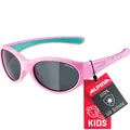 Produktbild: ALPINA FLEXXY GIRL - Flexible und Bruchsichere Sonnenbrille Mit 100% UV-Schutz Für Kinder, rose-mint gloss, One Size