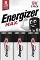 Produktbild: Energizer Max Alkaline E-Block Batterie 9 V, 3er Pack
