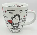 Produktbild: Lustige Tasse mit Schaf Herz-Motiv witzige Sprüche Geschenkidee NEU & OVP