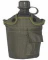Produktbild: US Feldflasche Imp. Kst 1L m. Hülle, Outdoor, Camping, Military  -NEU-