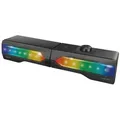 Produktbild: LogiLink Mobile Soundbar mit Partylicht schwarz - Blau
