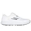 Produktbild: Skechers Herren Go Golf Max Fairway 4 Sneaker, White Synthetic/Textile/Silver Trim, 46 EU