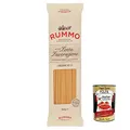 Produktbild: 10x Rummo Linguine N. 13 Hartweizengrieß Pasta Italienische Nudeln 500g Packung + Italian Gourmet Polpa di Pomodoro 400g Dose