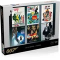 Produktbild: James Bond Puzzle - 1000 Teile - All Debut Posters - all 6 Bonds