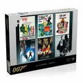 Produktbild: Winning Moves James Bond Puzzle 1000 pieces All Debut Posters Puzzle Freizeit