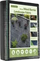Produktbild: Mulchvlies (gegen Unkraut) schwarz 100 x 1000 cm 100 g/m²