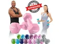 Produktbild: Miweba Sports Gymnastikhanteln 2er-Set NKH100, bodenschonend, 0,5-10 kg, Anti-Rutsch-Oberfläche (Rosa, 2x 6,0 Kg)