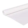 Produktbild: Clairefontaine 95751C - Rolle farbiges, gerilltes Kraftpapier 65g, 3x0,70m, ideal für Verpackungen und Bastelprojekte, Weiß, 1 Rolle