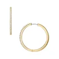 Produktbild: Fossil Damen-Ohrringe aus Messing oder Sterlingsilber mit Bügelverschluss, Honig-Gold