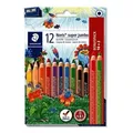 Produktbild: STAEDTLER Farbstiftetui Noris Jumbo 129, 12er Etui, Sechskantformat, Holz, lackiert in Minenfarbe, Minenstärke: 6 mm