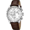 Produktbild: Festina Quarz Herren Timeless Chronograph F16760/1 - silber,braun - 43.5mm