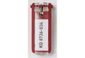 Produktbild: DURABLE Vorhängeschloss Durable Schlüsselanhänger rt 6St KEY CLIP beschriftbar