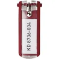 Produktbild: Durable Schlüsselanhänger 195703 Key Clip - 1957 Rot 6 St.