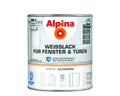 Produktbild: Alpina Weißlack Alpina Weißlack für Fenster & Türen 2 L weiß