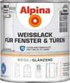 Produktbild: 2l ALPINA Weißlack für Fenster & Türen glänzend