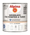Produktbild: Alpina Weißlack für Fenster & Türen 2 Liter glänzend