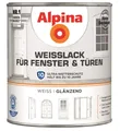 Produktbild: Alpina Weißlack für Fenster & Türen glänzend 2 L