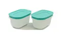 Produktbild: TUPPERWARE Frischhaltedose Gefrier-Behälter Eiskristall 170 ml (2) minze-weiß