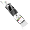 Produktbild: STAHLWERK Wolframelektroden WIG Ø 1,6 x 175 mm – 10er Set (5 Sorten je 2 Stück: WL10 Gold, WC20 Grau, WP Grün, WZ8 Weiß, WP Pink) Schweißelektroden, langlebig, stabil und belastbar, universell passend