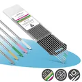 Produktbild: STAHLWERK Wolframelektroden Gold Grau Pink Weiß Grün 1,6 mm je 2 im 10er Set