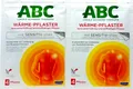 Produktbild: ABC Wärme Pflaster sensitive Hansaplast med 2x4 Stück 01033409