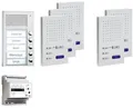 Produktbild: TCS PPAF05-EN/02 vorkonfigurierte Türsprechanlage für 5 Wohneinheiten, Aufputz, Freisprecher