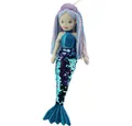 Produktbild: Sweety-Toys Meerjungfrauenpuppe Sweety Toys 11902 Stoffpuppe Meerjungfrau Prinzessin 45 cm türkis