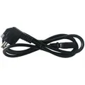 Produktbild: AC-Ladekabel schwarz, 1,5 Meter, für Powerstation DELTA / RIVER